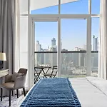 Aliving Private Studio Apartment With Canal View 2111 Business Bay