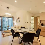Modren 1Br In Burj Royale 5Mins Walk To Burj Khalifa - 508