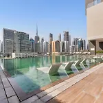 Waves - Modern Studio With Balcony In Business Bay