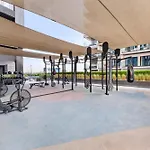 Waves - Modern Studio With Balcony In Business Bay