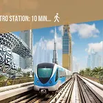 Studio Al Furjan By Stay In Homes - Marina 12Min - Self Checkin - Metro - Parking