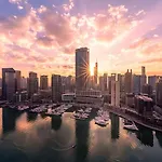 1Br Gem With Stunning Marina Views, Close To Metro
