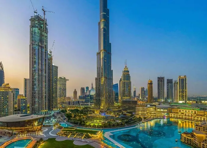 Spectacular Burj & Fountain View - Luxurious 3 Bedrooms & Maids Room - The Residences
