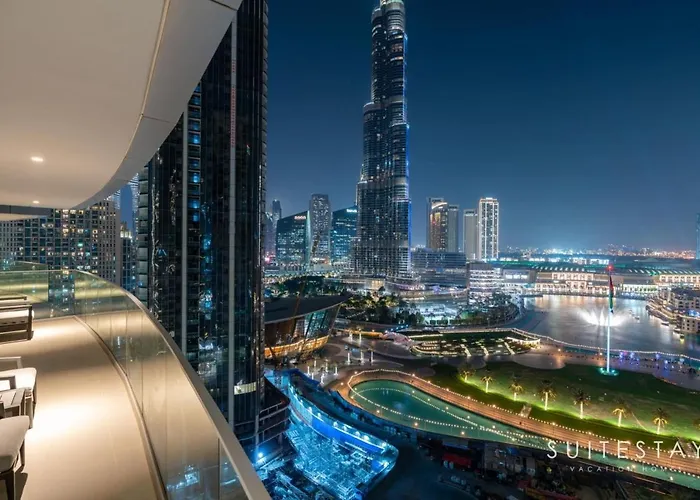 Fountain And Burj Khalifa Facing Exclusive Suite