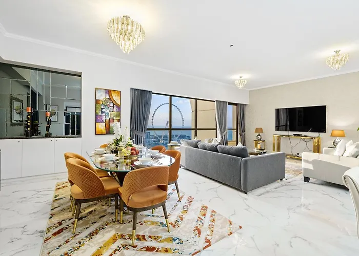 Exquisite 3Br + Kids Room In Jbr W/ Ain Dubai View