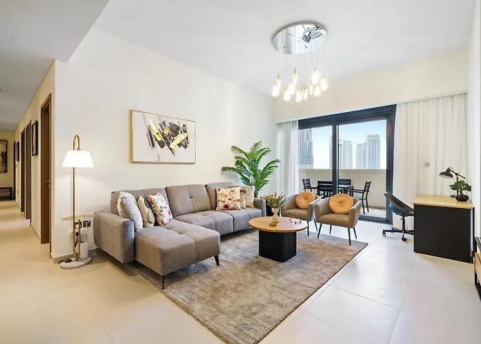 Extravagant 3Br + Kid\'S Room W/ Burj Khalifa View
