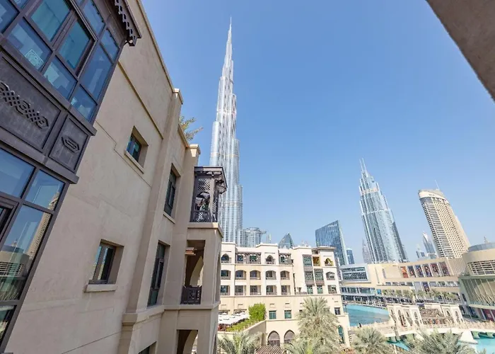 1Bdr Apartment With Burj Khalifa View I Walking Distance To Dubai Mall I Tajeer