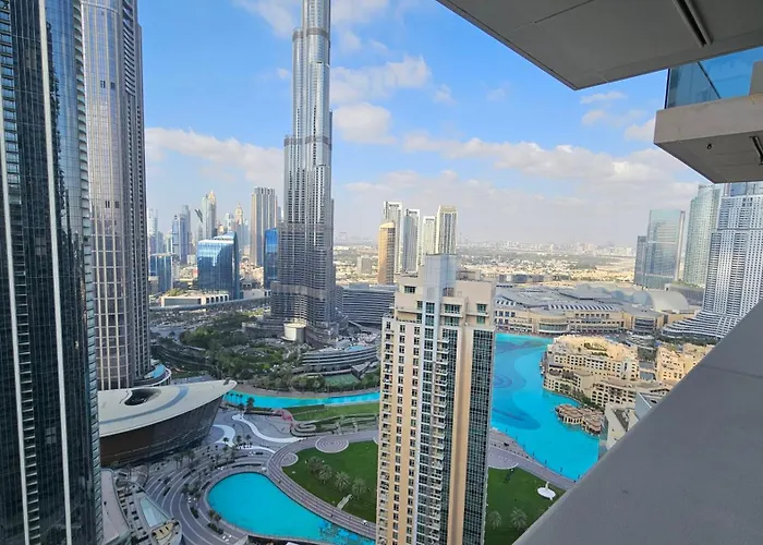 Mh-Act Tower- Burj Khalifa View 3Bedrooms-Ref4107
