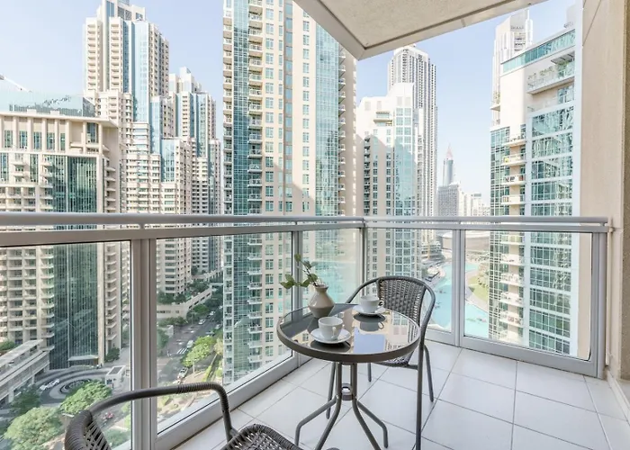 Guestready - Modern White With Dubai Fountain View