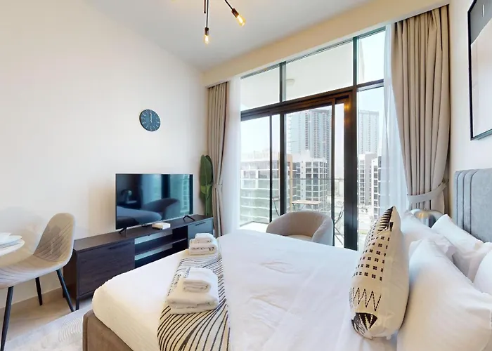 Primestay - Refined Studio In Azizi Riviera - Al Meydan