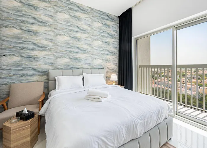 Trendy Studio Getaway In Dubailand\'S Best Distric