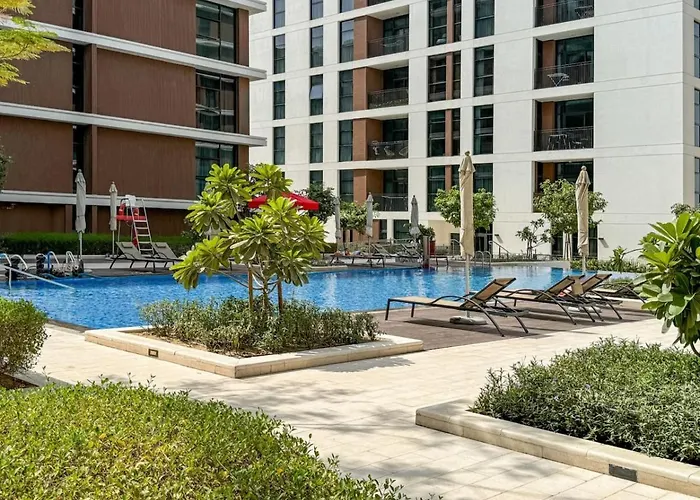 Dubai Hills Elegant 1-Bed With Terrace