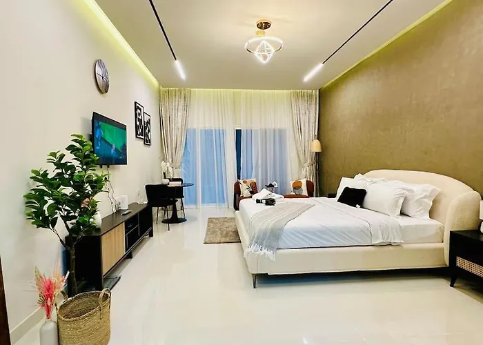 Lovely Studio In Damac Maison Cour Jardin Business Bay
