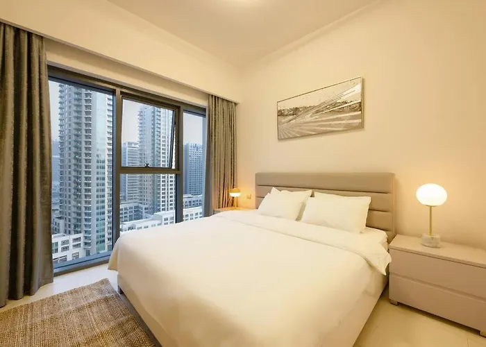 Modren 1Br In Burj Royale 5Mins Walk To Burj Khalifa - 508
