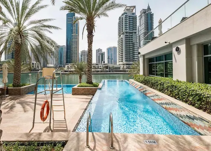 Bright 1-Bedroom With Marina Infinity Pool