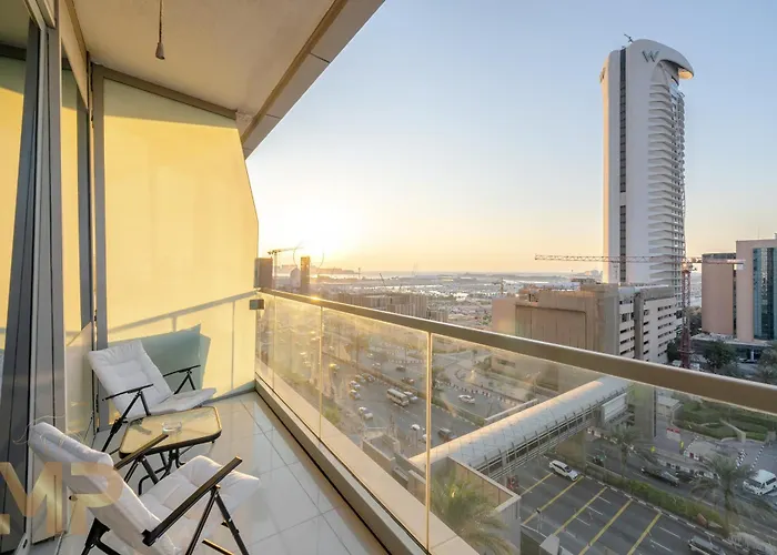 Marcopolo - Spacious 3Br With Dubai Eye & Sea Views