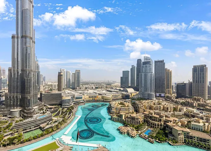 Durrani Homes - Alluring 5Br Penthouse With Burj Khalifa And Fountain View