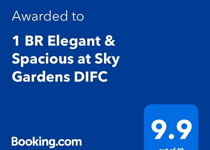 1 Bedroom Elegant & Spacious At Sky Gardens Difc