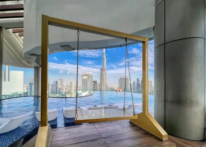 Stylish 2Br Apt In 5 Star Hotel With Burj Khalifa Views