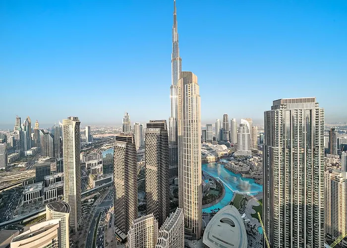 3Br Fort T1, Burj Khalifa View