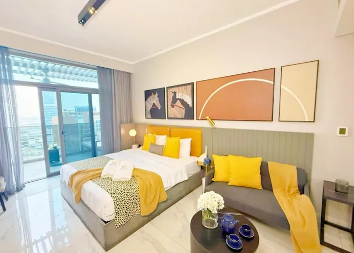 Chic Studio Apartment At Mag 318 Business Bay By Vibel