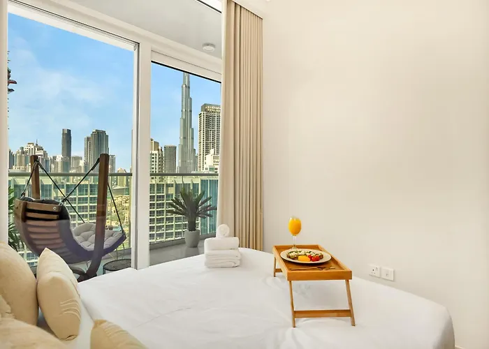 New Burj Khalifa View Suite Downtown!