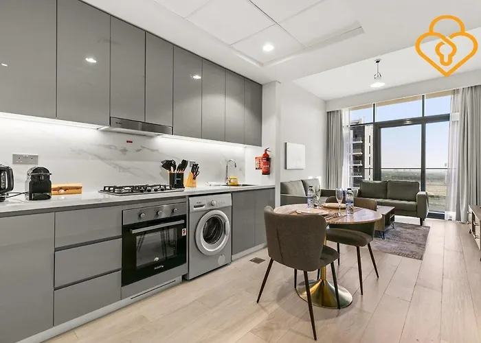 Keysplease 1 Bedroom Apt In Azizi Riviera, Min To Downtown