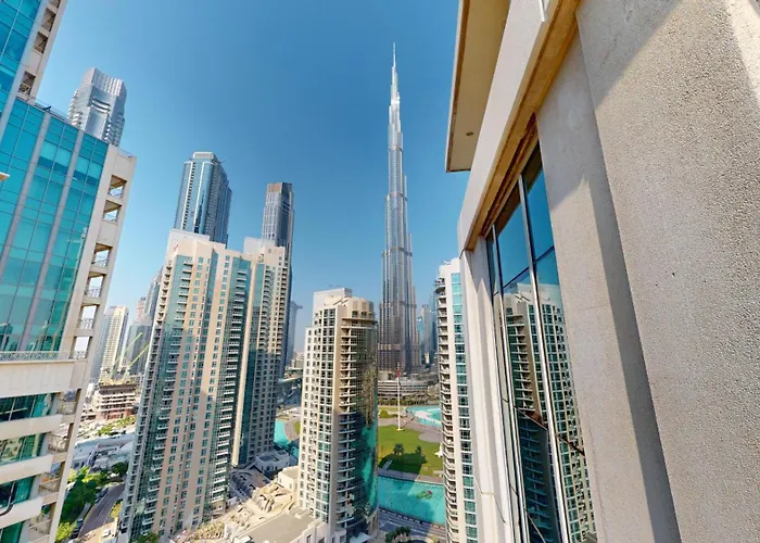 Sophisticated 1Br With Burj Khalifa Views