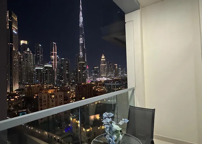 Full Burj Khalifa View Luxury Stay In Downtown