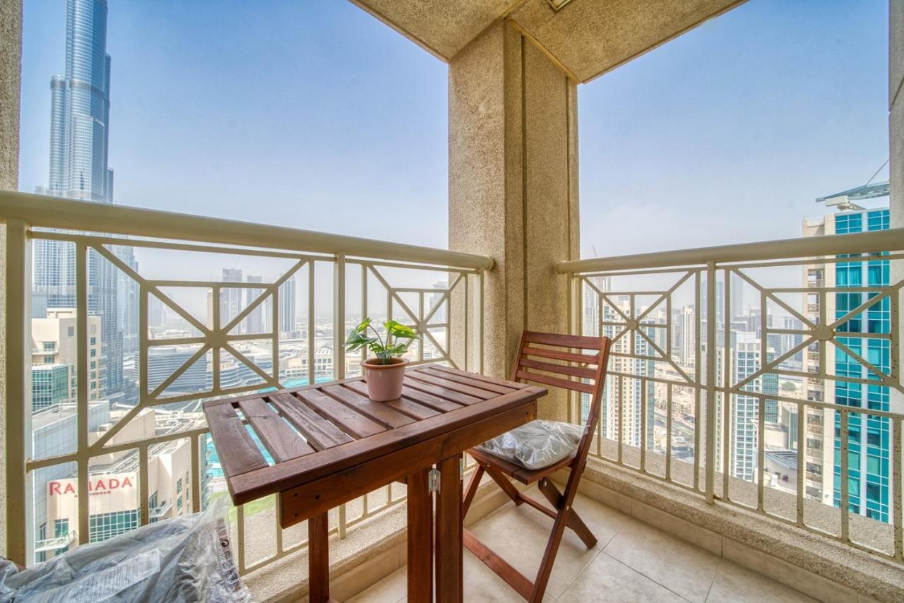 Daire Monty Holiday - Cozy Penthouse With Burj Khalifa And Fountain View