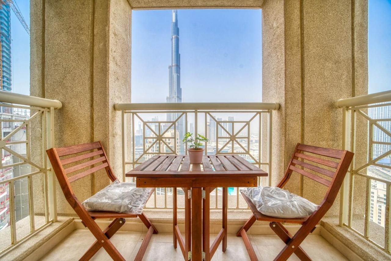 Daire Monty Holiday - Cozy Penthouse With Burj Khalifa And Fountain View *