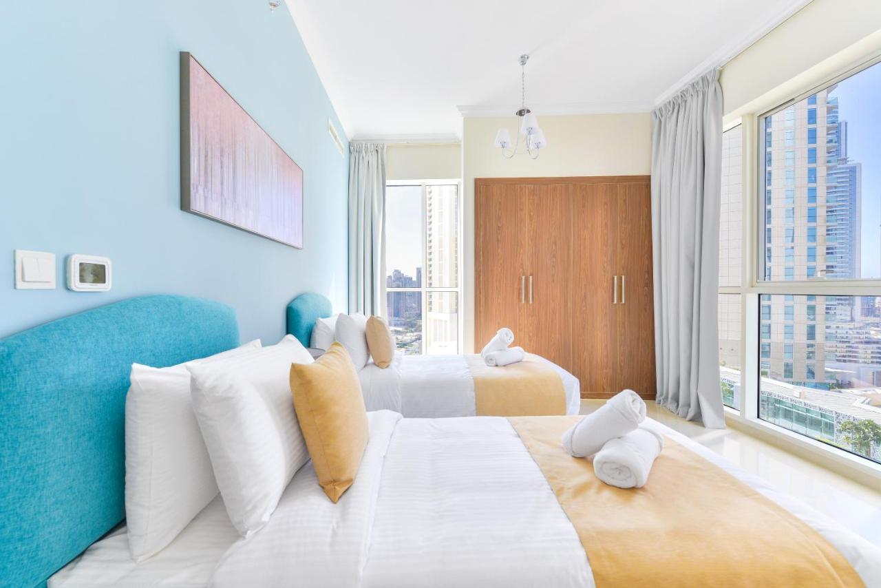 Daire Dunya Tower - Downtown Luxury - 5 Min Walk To Mall! Dubai