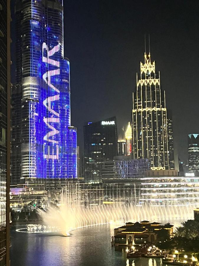Stylish 2-bed Burj Khalifa And Fountain Views Apartamento Dubai