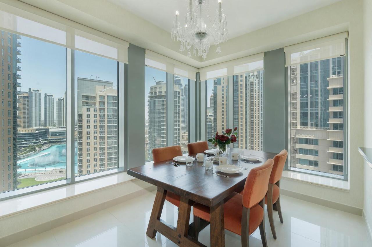 Fountain View Luxury: Downtown With Burj Khalifa Vista Apartment *
