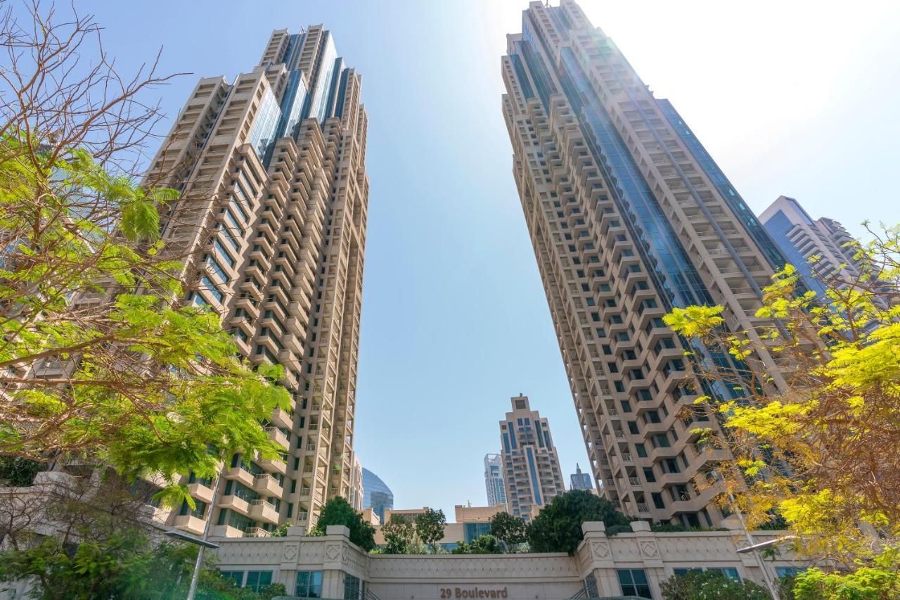Fountain View Luxury: Downtown With Burj Khalifa Vista Apartment