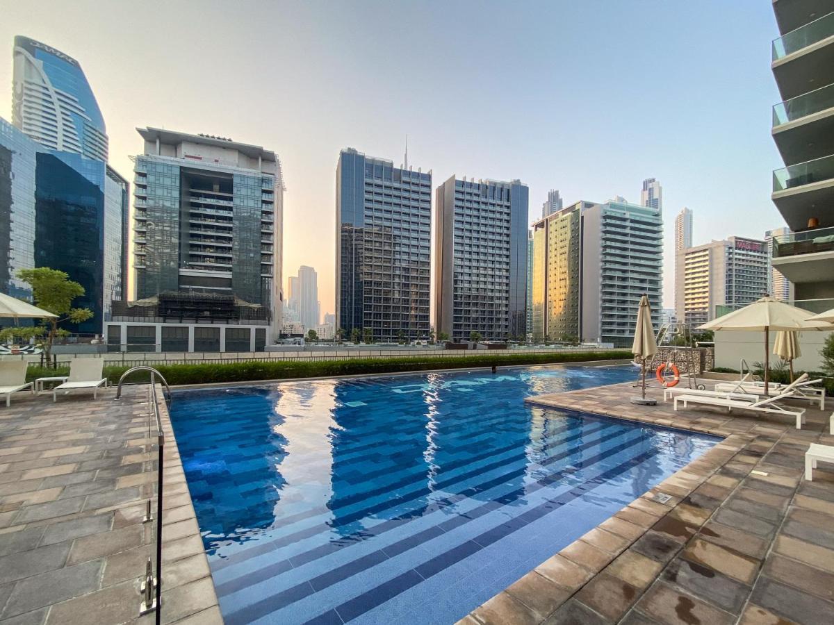 Daire A-living Luxury One Bedroom At Reva Near Mall & Burj Khalifa *