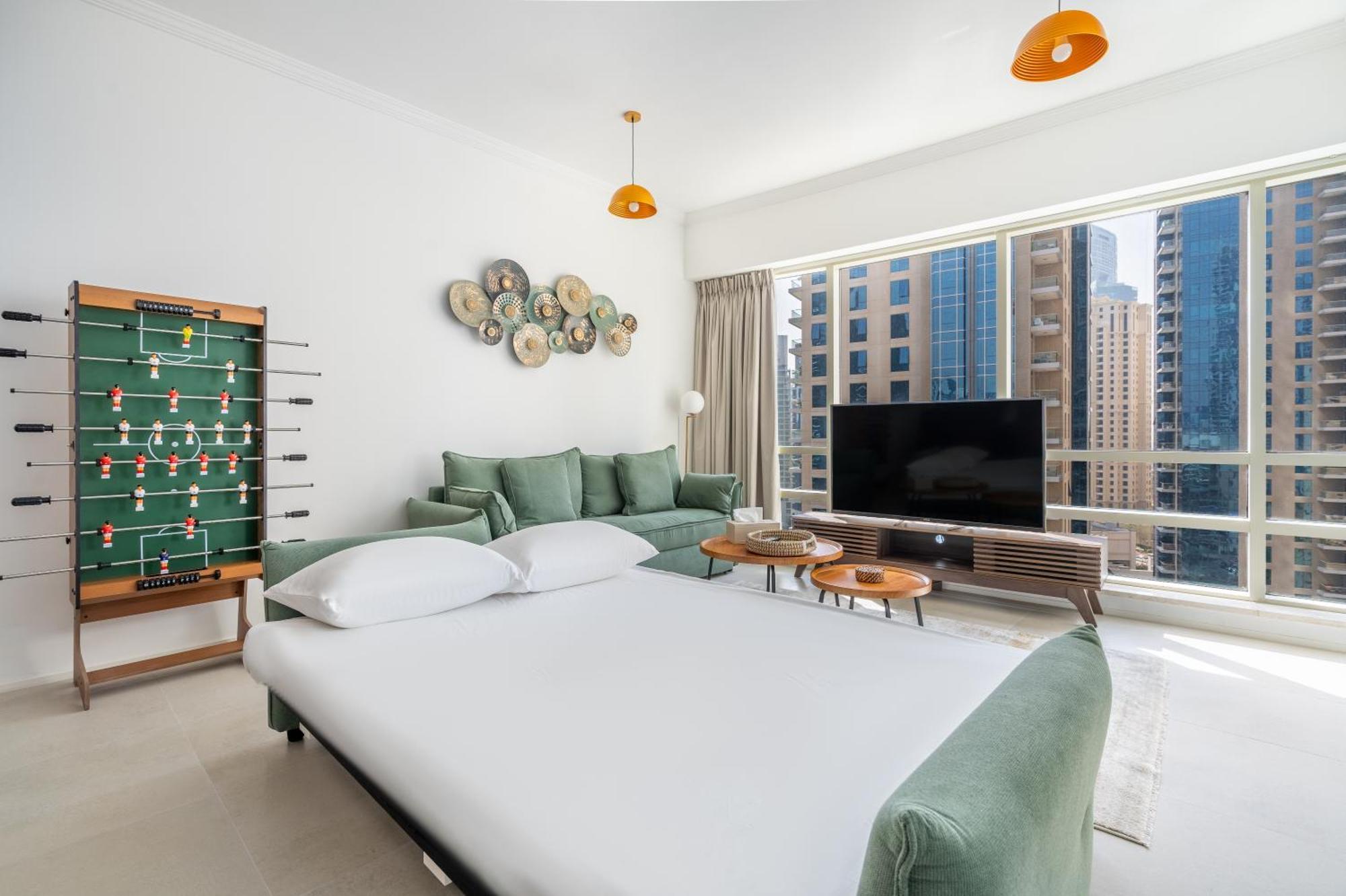 Apartamento Spacious & Luxurious 1Br Apartment - Best Marina Views - 3Mn Walk To Tram, Jbr & Beach (Adults Only) *