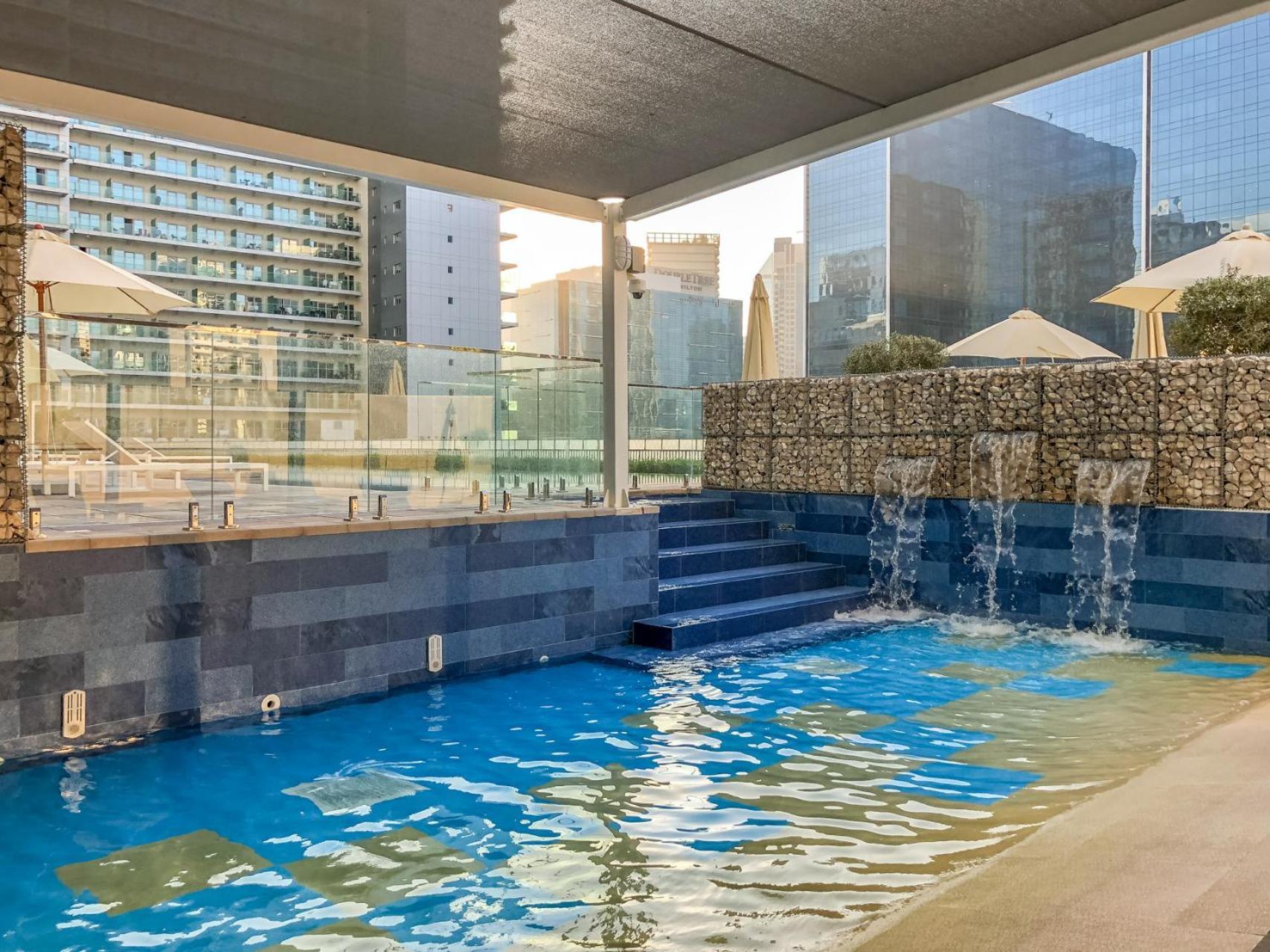 Daire Deluxeliving At Vera Tower - Full Burj Khalifa View - Brand New Luxury Dubai