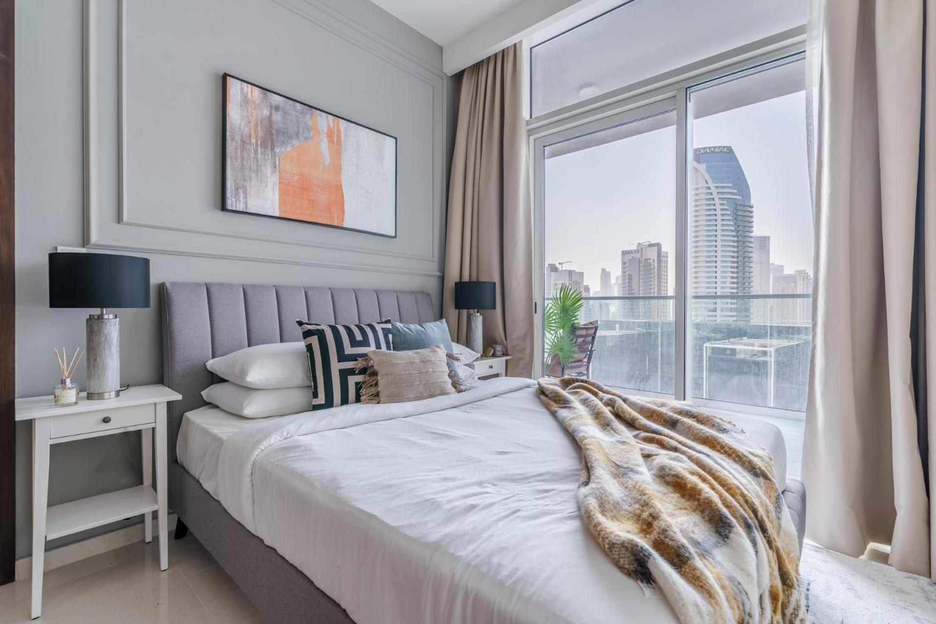 Deluxeliving At Vera Tower - Full Burj Khalifa View - Brand New Luxury Daire *