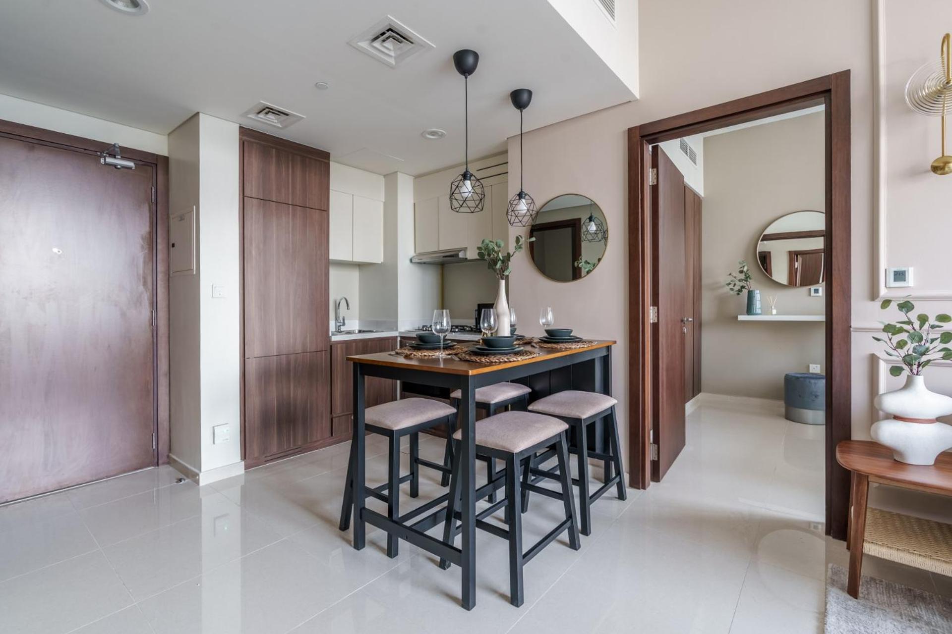 Deluxeliving At Vera Tower - Full Burj Khalifa View - Brand New Luxury Daire Dubai