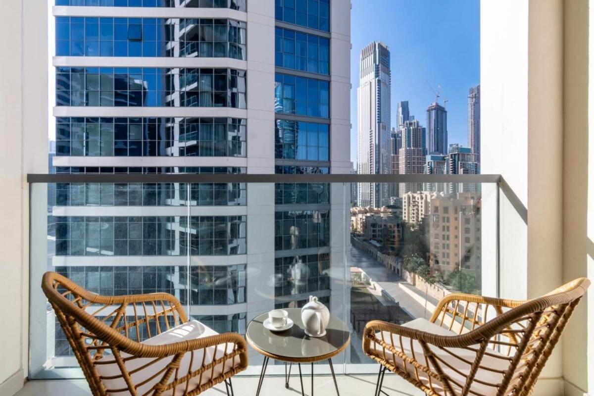 Silkhaus Design 1bdr With Burj Khalifa View In New Tower Apartment