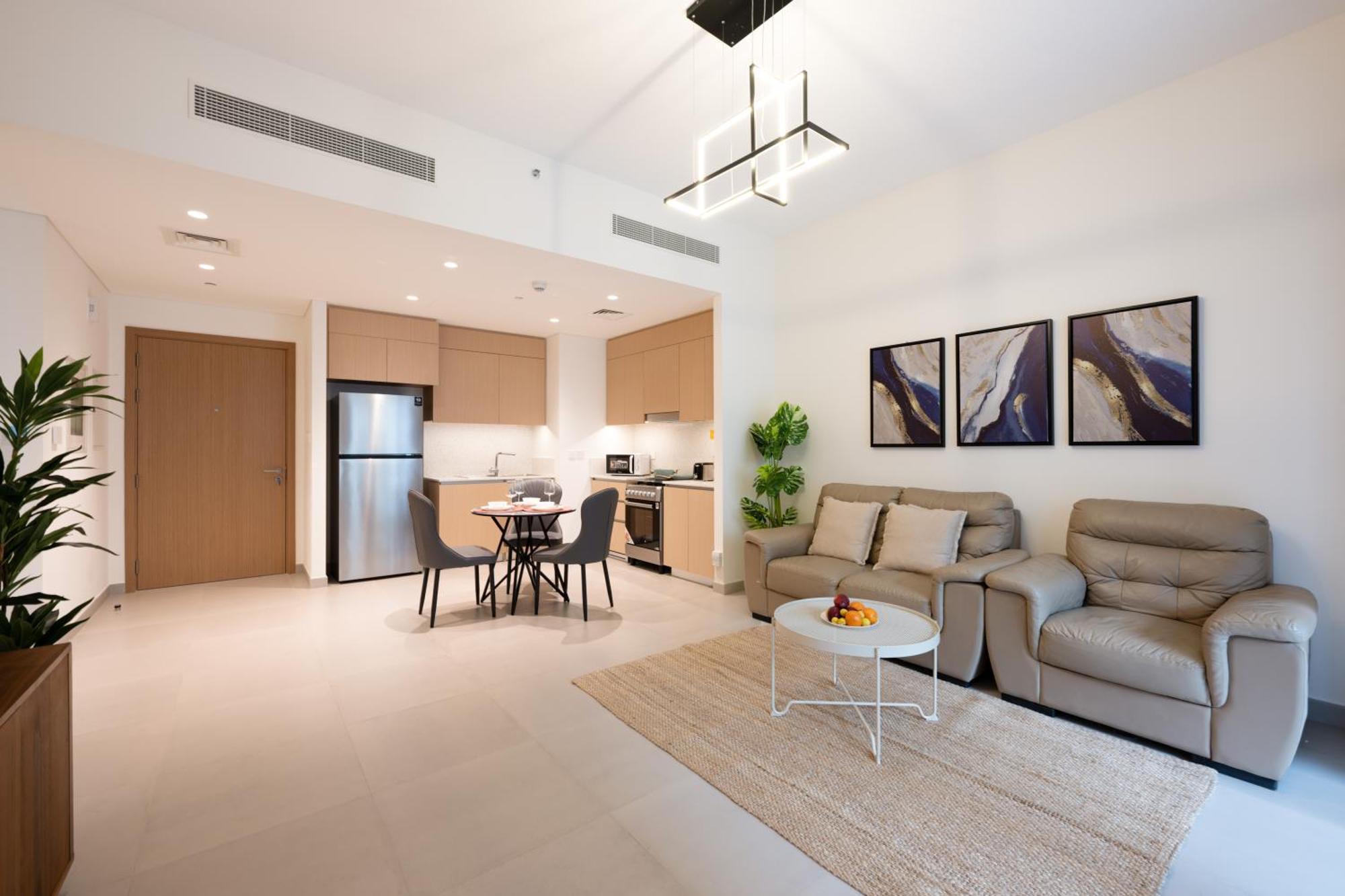 Designer 2br In Creek Summer 3mins Walk To The - 207 Apartment Dubai