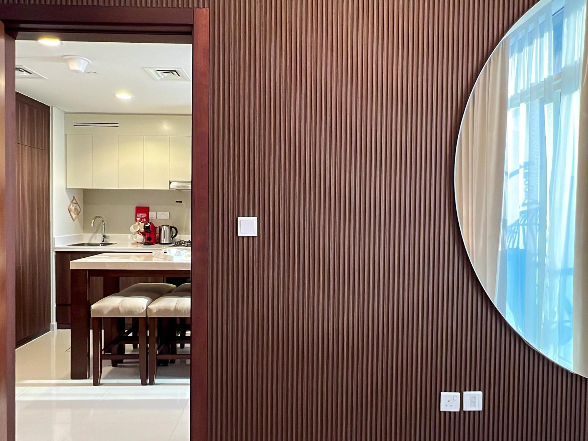 Daire Keyrock Living - Burj Khalifa View - Reva Residence, Business Bay *