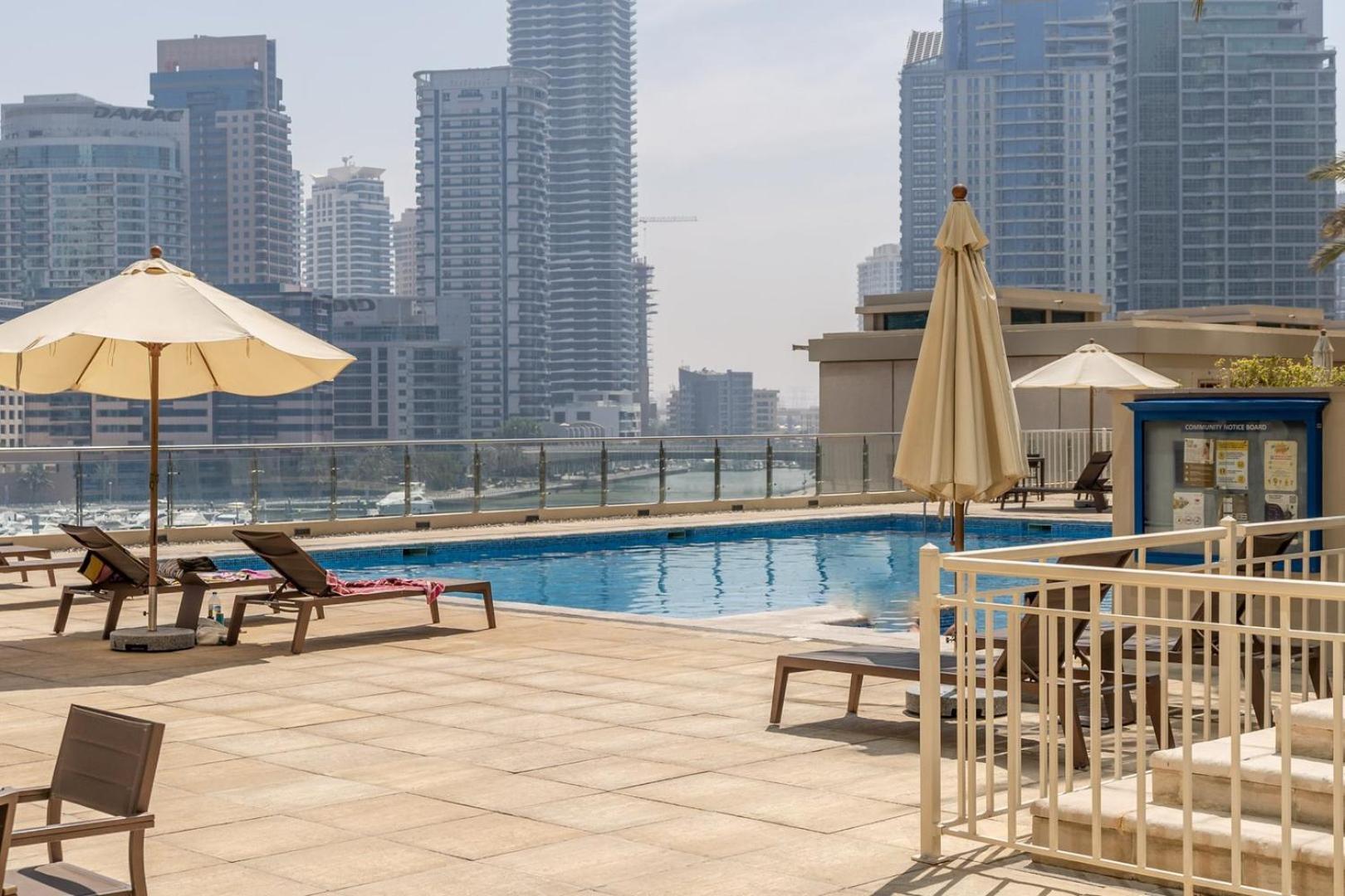 Spacious & Luxurious 1Br Apartment - Best Marina Views - 3Mn Walk To Tram, Jbr & Beach (Adults Only) Apartamento Dubai