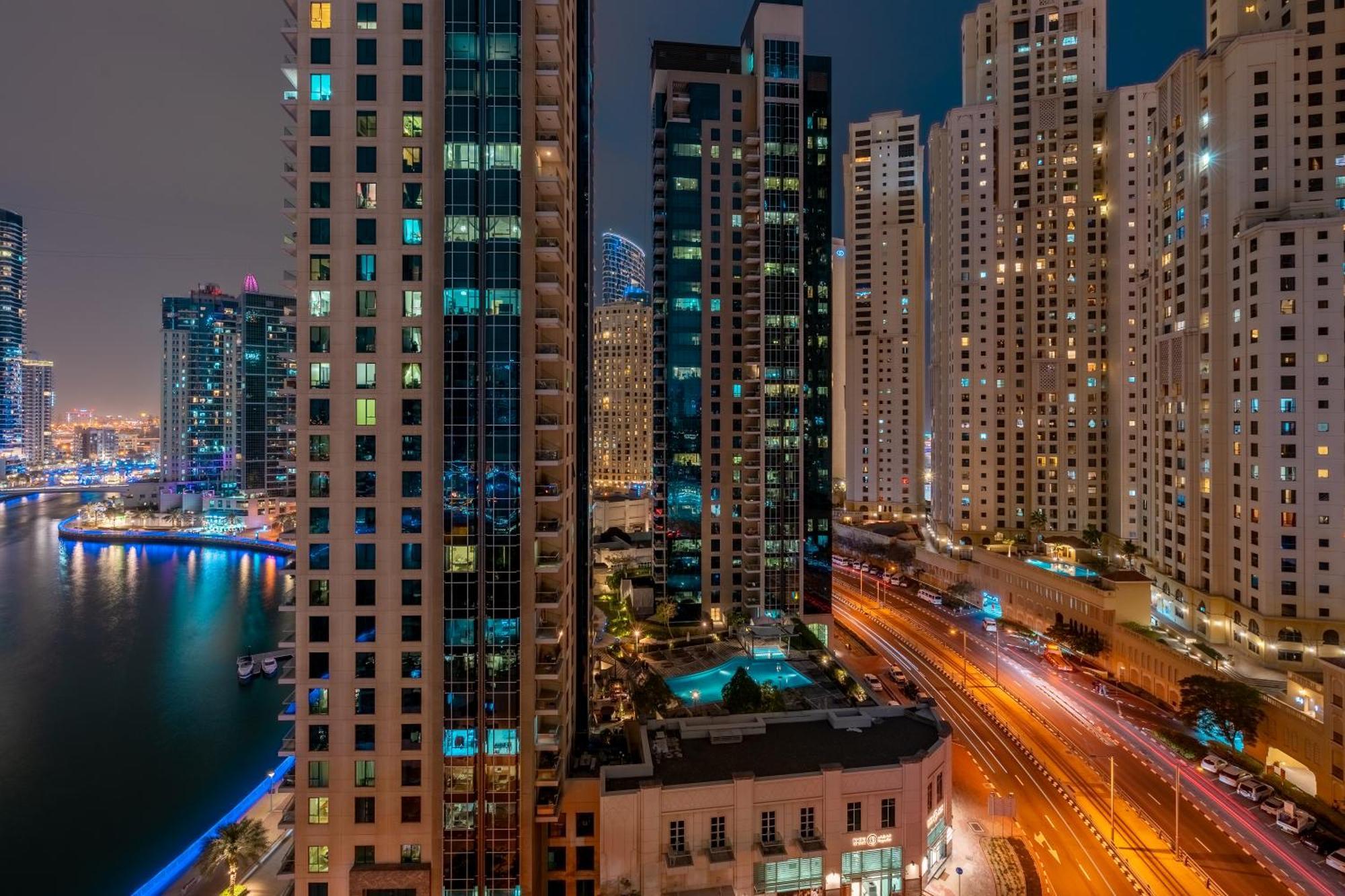 Spacious & Luxurious 1Br Apartment - Best Marina Views - 3Mn Walk To Tram, Jbr & Beach (Adults Only) Apartamento Dubai
