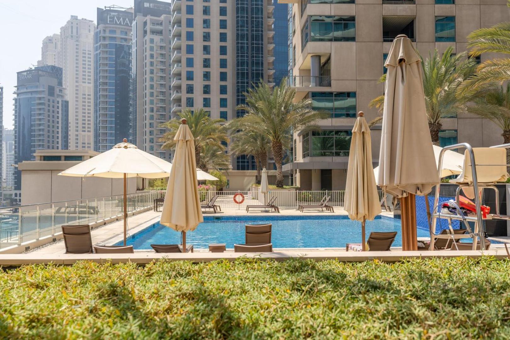 Spacious & Luxurious 1Br Apartment - Best Marina Views - 3Mn Walk To Tram, Jbr & Beach (Adults Only) Apartamento Dubai