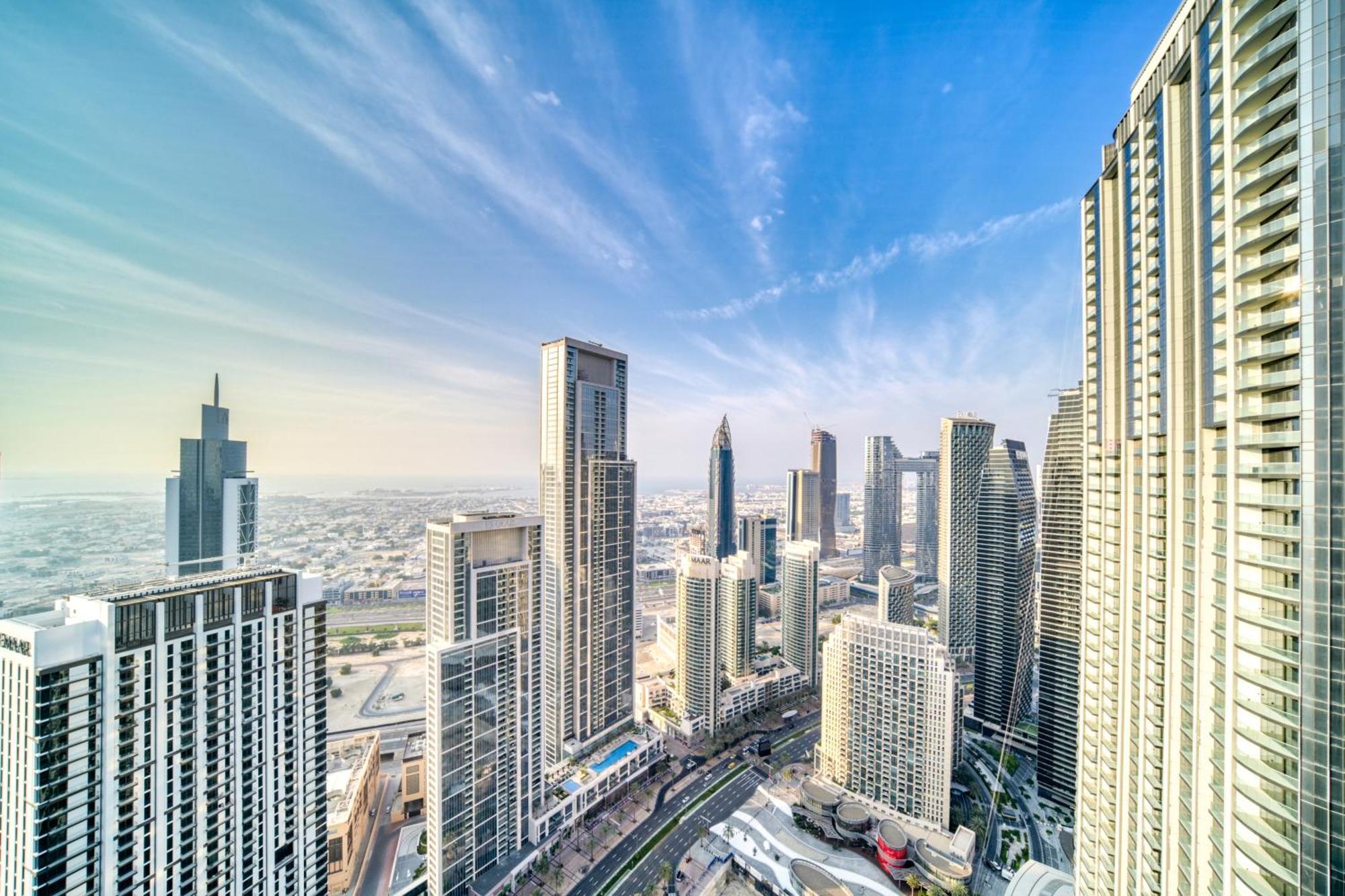 Downtown Luxury - Stunning Burj Khalifa & Sea View - 5 Minutes Walk To Mall Daire Dubai