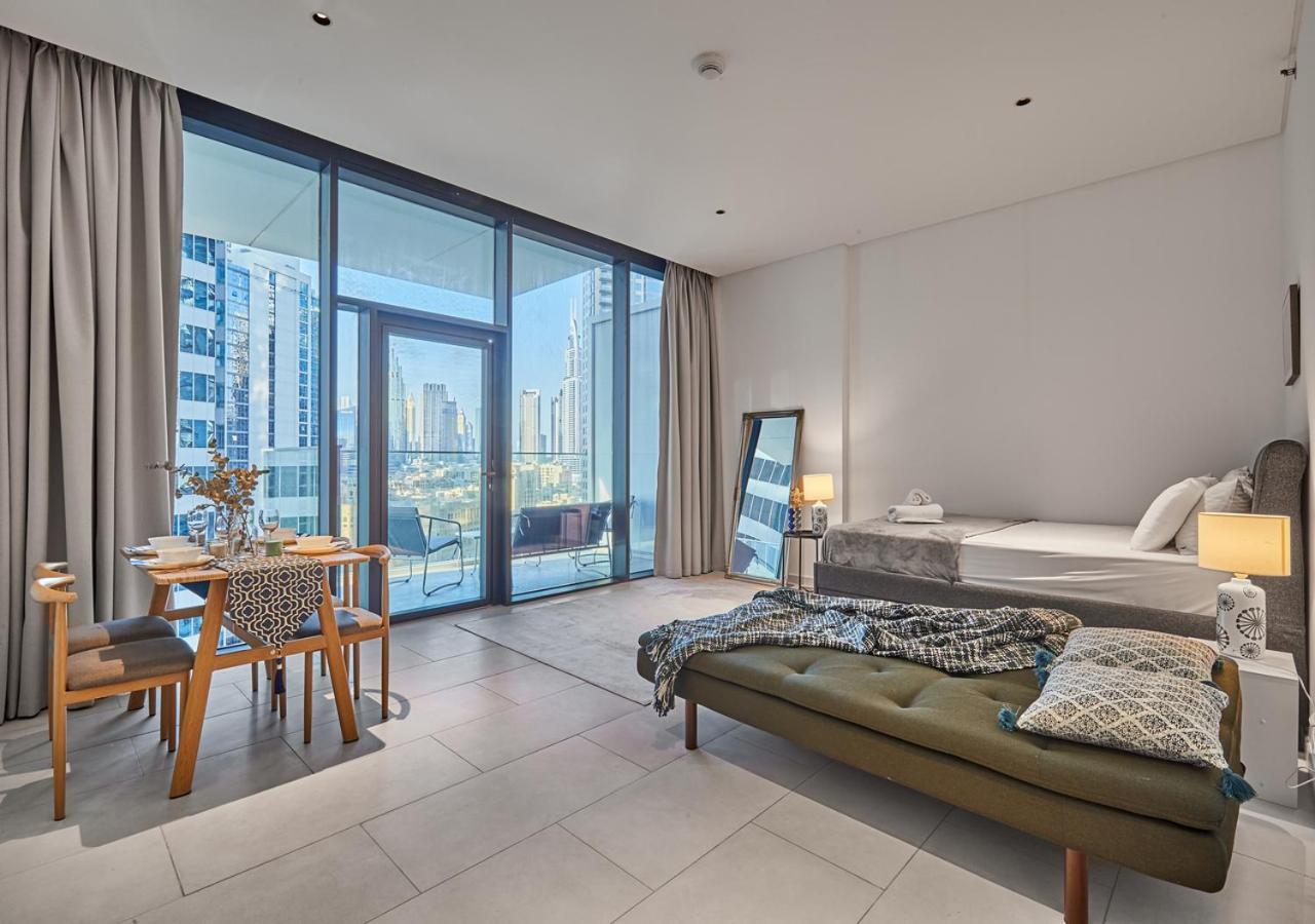 Luxury With Burj Khalifa Or Canal View In Downtown - Marquise Square Tower Apartment *