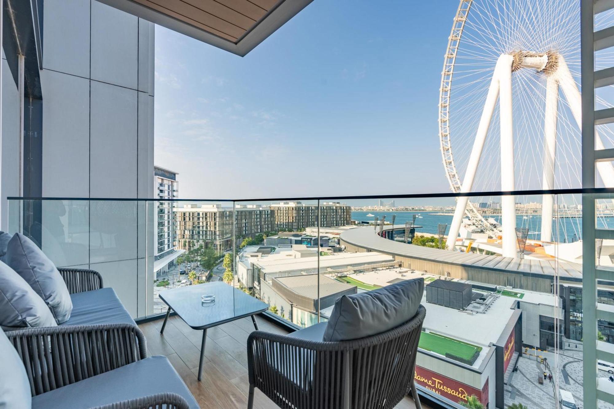 Bluewaters Luxe 3br With Maids - Panoramic Sea View - Cityapartmentstay *
