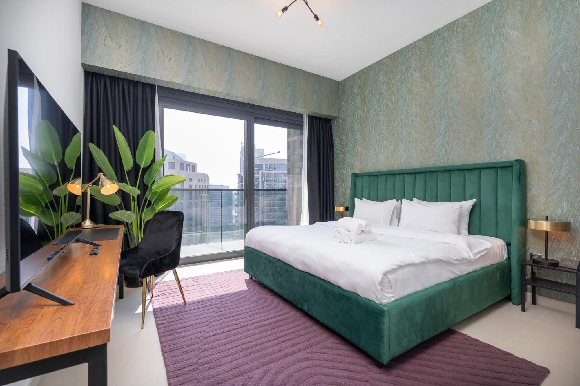 Chic Lux 2br I High Floor L By Burj Khalifa & Mall I Pool L Gym Daire